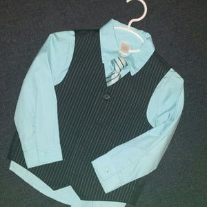 Boys dress shirt vest Thai